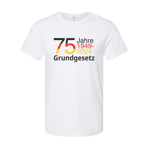 75 Jahre Grundgesetz T-Shirt (logo)